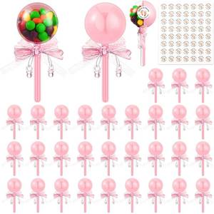 lot 12361 image: Yinkin 30 Pc Rattle Party Favor Bottles with 56 Stickers