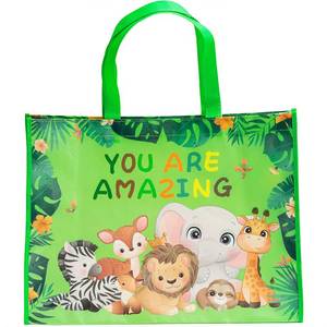 lot 12362 image: Loveinside Large Recycled Gift Bags with Handles 16x12x6