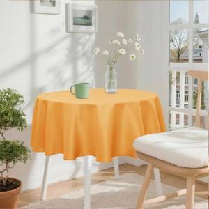 lot 12400 image: XWZO Round Tablecloth 48 Inch Polyester