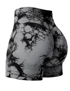 lot 12401 image: YEOREO Womens High Waisted Scrunch Biker Shorts 3.6, Size M