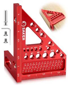lot 12410 image: Saker 3D Multi-Angle Measuring Square, Aluminum