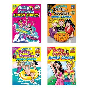 lot 12439 image: Archie Comics Digest Betty & Veronica 4-Pack