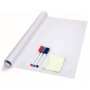 lot 12443 image: ZNCMRR Whiteboard Wall Sticker 78.7 x 17.7