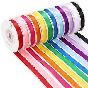 lot 12449 image: Woric Rainbow Ribbon 120 Yards 12 Colors 38