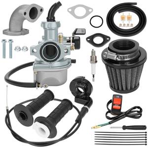 lot 12576 image: YOXUFA 22mm PZ22 Carburetor Kit for 110cc 125cc Pit Bike
