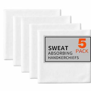lot 12595 image: WholphinToy Microfiber Handkerchiefs 5-Pack 10x10 Inch