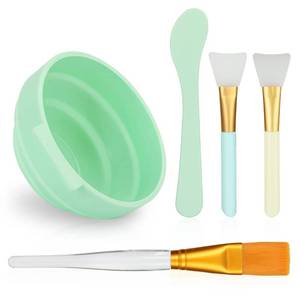 lot 12602 image: Plazuria Face Mask Mixing Bowl Set 5-In-1