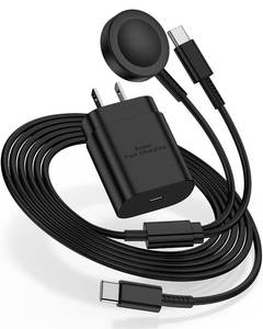 lot 12605 image: Hcoob 2-in-1 Samsung Watch Phone Charger 25W USB-C