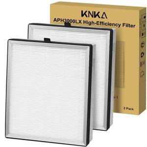 lot 13194 image: KNKA APH3000 Air Purifier Replacement Filter, 2 Pack