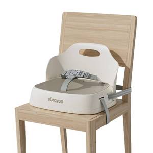 lot 13224 image: UBRAVOO Booster Seat for Kitchen Chair, Khaki