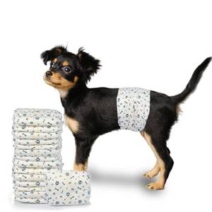lot 14367 image: LeapSheep Disposable Dog Diapers Male XSmall 20ct