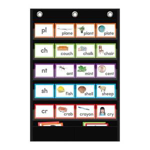 lot 14369 image: ANCOMEDO Pocket Chart 25.2 x 17 with 6 Pockets