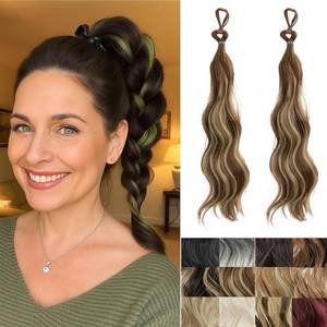 lot 14400 image: 2-Piece Synthetic Hair Extensions Set