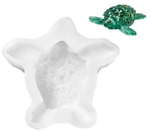 lot 14417 image: Uwoneg 3D Crystal Sea Turtle Resin Mold