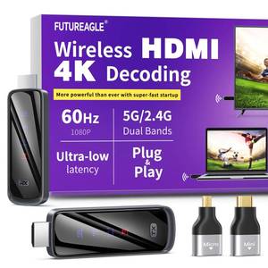 lot 14420 image: Futureagle Wireless HDMI Transmitter and Receiver 328FT