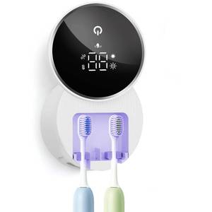 lot 14435 image: WONICO UV Toothbrush Sanitizer Wall-Mounted Holder