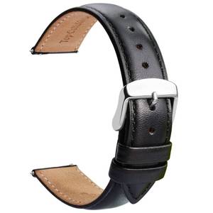 lot 14452 image: TStrap Leather Watch Straps 22mm Quick Release