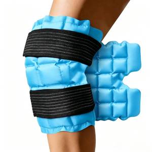 lot 14490 image: WORLD-BIO Reusable Knee Ice Pack Wrap with Straps