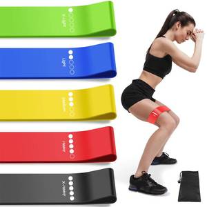 lot 14492 image: Kakuje Resistance Bands, 5 Levels Elastic Exercise Bands