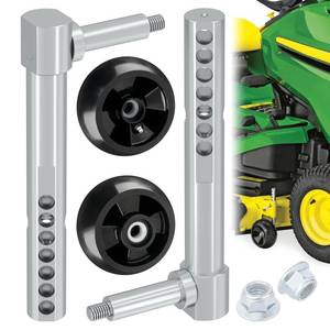 lot 17455 image: CheeMuii Mower Deck Wheels & Deck Arm Kit AM125172