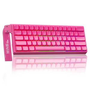 lot 17487 image: AULA Win60 HE PRO 60% Mechanical Gaming Keyboard