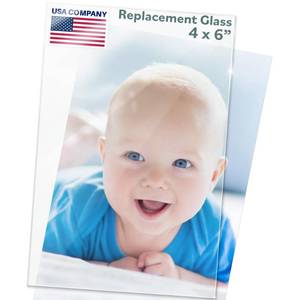 lot 18929 image: Mifflin Picture Frame Glass Replacement Sheets 4x6 2-Pack