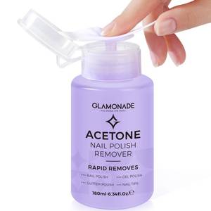 lot 18934 image: Glamonade Acetone Nail Polish Remover Pump 6.34oz