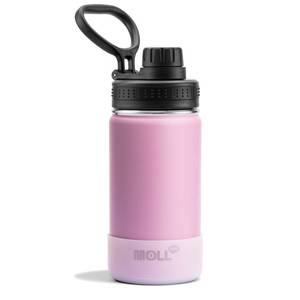 lot 18951 image: Mollcity Kids Water Bottle 12 oz Purple Pink