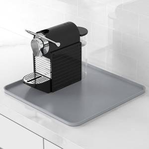 lot 18954 image: Garolue Silicone Coffee Mat 16x16 Inch Grey