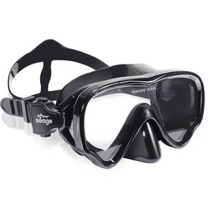 lot 18968 image: Seago Kids Swim Goggles Snorkel Mask 180° View