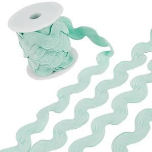 lot 18972 image: GORGECRAFT Ric Rac Trim 37mm x 10 Yards Aquamarine