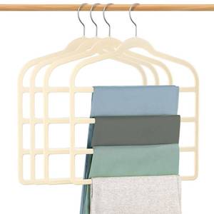 lot 19409 image: DUDUCOFU Velvet Hangers 4-Layer Space Saving