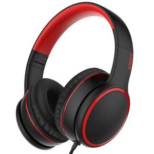 lot 20095 image: RORSOU R10 Kids Wired Headphones with Microphone