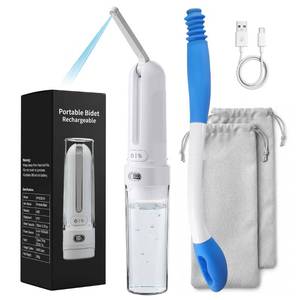 lot 20141 image: AOVIKOOD Electric Portable Bidet and Toilet Wiper Tool