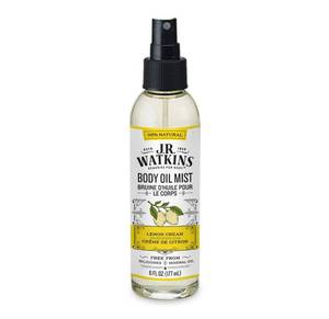 lot 20161 image: J.R. Watkins Natural Hydrating Body Oil Mist, Lemon Cream, 6 fl oz