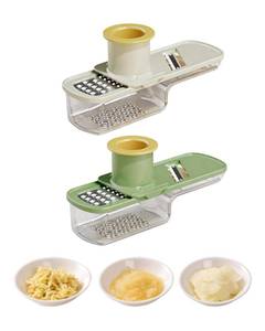 lot 20172 image: JODUY Mini Garlic & Ginger Grater, Two-Pack