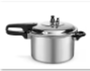lot 17494 image: Barton 6-Quart Aluminum Pressure Cooker Model 99904 - Stock image may not match actual product images