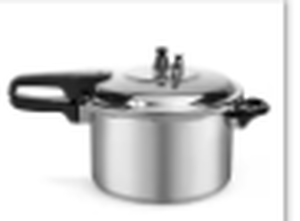 lot 19428 image: Barton 6-Quart Aluminum Pressure Cooker Model 99904 - Stock image may not match actual product images