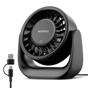 lot 1845 image: Warmco DS1 USB Desk Fan, 6.4 Inch
