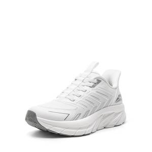 lot 1849 image: Allswifit Womens Slip-On Walking Shoes, White, Size 8.5