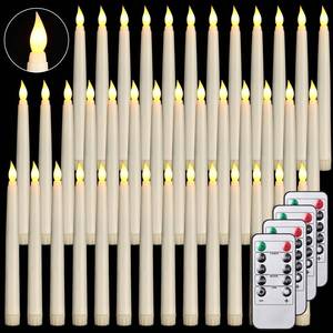 lot 1852 image: Tuanse 54 Flameless Taper Candles Battery Operated 8.5