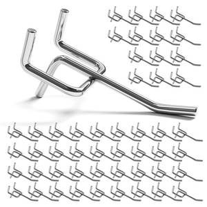 lot 2783 image: JEAWIWI Pegboard Hooks 2 Inch 50 Pack