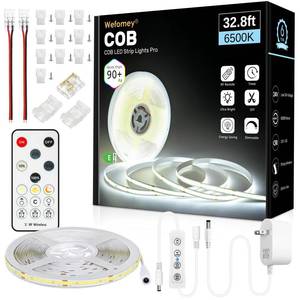 lot 2797 image: Wefomey 32.8ft COB LED Strip Light 6500K Dimmable