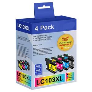 lot 2809 image: TRIXINK LC103XL Ink Cartridges 4-Pack, Brother MFC