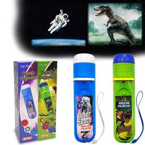 lot 2810 image: Pup Go 2-Pack Flashlight Projector Torch Dinosaur Outer Space
