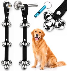 lot 2815 image: BLUETREE Dog Doorbells 2 Pack Training Bells Adjustable