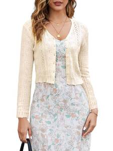 lot 2849 image: JOKELAMB Womens Bolero Shrug Cropped Cardigan, Size L