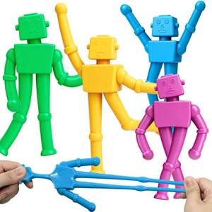 lot 2865 image: Corelyfe Robot Sensory Fidget Toys - 4 Pack