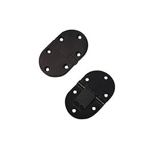 lot 2877 image: QCAA Solid Brass Folding Table Hinge 2-Pack