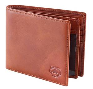 lot 2902 image: Stealth Mode Leather Bifold Wallet With ID Window and RFID Blocking